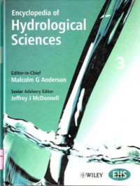 ENCYCLOPEDIA OF HYDROLOGICAL SCIENCE 3