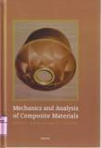 MECHANICS AND ANALYSIS OF COMPOSITE MATERIALS