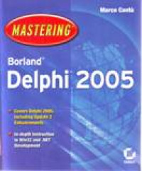 MASTERING BORLAND DELPHI 2005