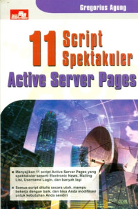 11 SCRIPT SPEKTAKULER ACTIVE SERVER PAGES