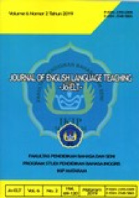 JOURNAL OF ENGLISH LANGUAGE TEACHING