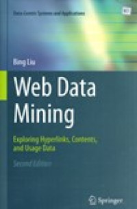 Image of WEB DATA MINING (EXPLORING HYPERLINKS,CONTENTS,AND USAGE DATA)