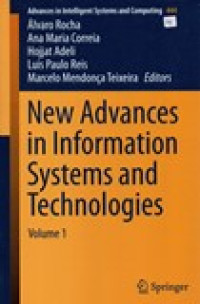 NEW ADVANCES IN INFORMATION SYSTEMS AND TECHNOLOGIES