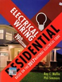 Electrical Wiring 19 th Edition  Residential Based on the 2017 nNational Electrical Code