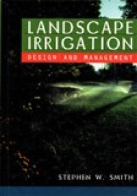 LANDSCAPE IRRIGATION DESIGN AND MANAGEMENT