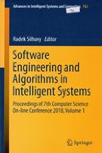 SOFTWARE ENGINEERING AND ALGORITHMS IN INTELLIGENT SYSTEMS