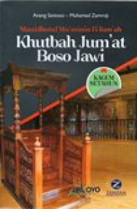Image of KHUTBAH JUM'AH BOSO JAWI