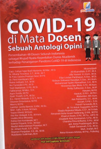 COVID 19 DIMATA DOSEN SEBUAH ANTOLOGI OPINI