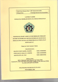 Teknologi Smart Agriculture Berbasis Wireless Sensor Network Dan Sistem Informasi Geospasial Sebagai Inovasi Dalam Perkembangan Pertanian Kopi Rakyat