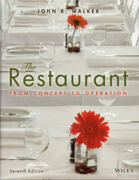 THE RESTAURANT FROM CONCEPT TO OPERATION