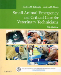 SMALL ANIMAL EMERGENCY AND CRITICAL CARE FOR VETERINARY TECNICIANS