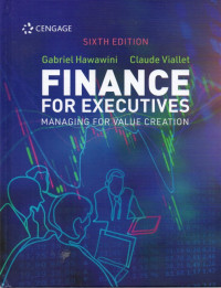 FINANCE FOR EXECUTIVES MANAGING FOR VALUE CREATION