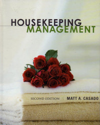 HOUSEKEEPING MANAGEMENT SECOND EDITION