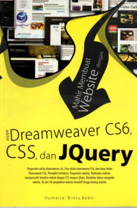 MAHIR MEMBUAT WEBSITE DENGANADOBE DREAMWEAVER CS6,CSS, DAN JQUERY