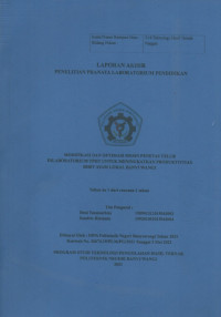 LAPORAN AKHIR PENELITIAN PRANATA LABORATORIUM PENDIDIKAN (MODIFIKASI DAN OPTIMASI MESIN PENETAS TELUR DI LABORATORIUM TPHT UNTUK MENINGKATKAN PRODUKTIVITAS BIBIT AYAM LOKAL BANYUWANGI)