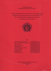 LAPORAN AKHIR PROGRAM HIBAH DESA BINAAN (INFRASTRUKTUR KANDANG BURUNG PUYUH TERINTEGRASI BERBASIS IOT SEBAGAI PENDUKUNG PENGEMBANGAN DESA WISATA EDUKASI PETERNAKAN BURUNG PUYUH DESA GENTENG WETAN)