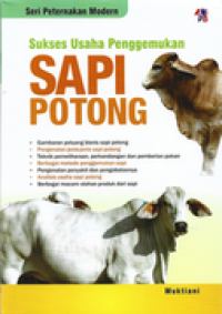 SUKSES USAHA PENGGEMUKAN SAPI POTONG