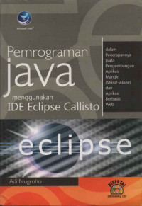 PEMROGRAMAN JAVA MENGGUNAKAN IDE ECLIPSE CALLISTO