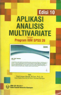 APLIKASI ANALISIS MULTIVARIATE