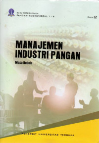 MANAJEMEN INDUSTRI PANGAN