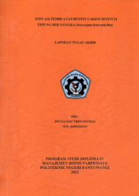 INOVASI PEMBUATAN MUFFIN CAKE SUBTITUSI TEPUNG BIJI NANGKA (ARTOCARPUS HETEROPHYLLUS)
