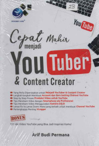 CEPAT MAHIR MENJADI YOUTUBER & CONTENT CREATOR