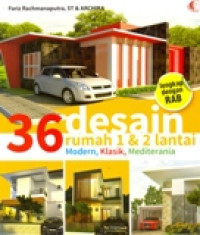 36 DESAIN RUMAH 1 & 2 LANTAI MODERN,KLASIK,MEDITERANIA