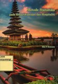 Image of METODE STATISTIKA PADA KEPARIWISATAAN DAN HOSPITALITI