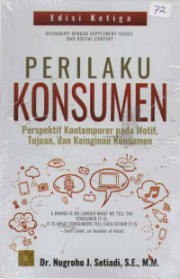 PERILAKU KONSUMEN