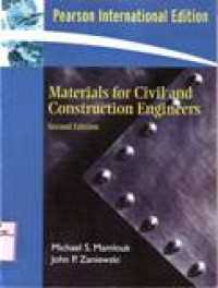 MATERIALS FOR CIVIL AND CONSTRUCTION ENGINEERS