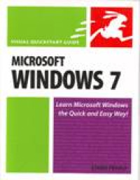 MICROSOFT WINDOWS 7; VISUAL QUICKSTART GUIDE