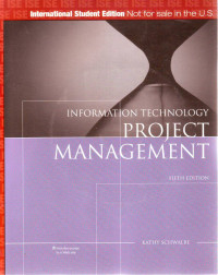 INFORMATION TECHNOLOGY PROJECT MANAGEMENT