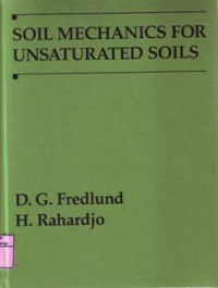 SOIL MECHANICS FOR UNSATURATED SOILS