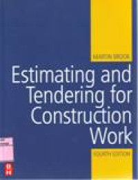 ESTIMATING AND TENDERING FOR CONSTRUCTION WORK