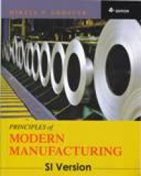 PRINCIPLES OF MODERN MANUFACTURING