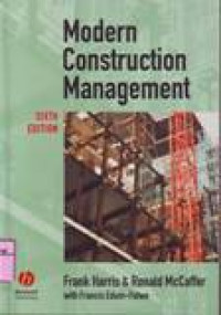 MODERN CONSTRUCTION MANAGEMENT