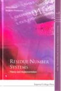 RESIDUE NUMBER SYSTEMS VOL 2