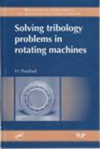 SOLVING TRIBOLOGY PROBLEMS IN ROTATING MACHINES