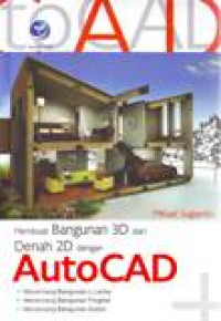 MEMBUAT BANGUNAN 3D DARI DENAH 2D DENGAN AUTOCAD