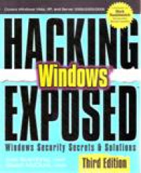 Image of Hacking exposed Windows : Windows security secrets & solutions