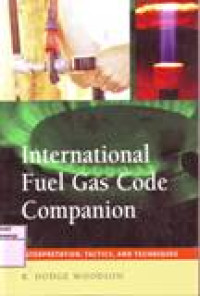 INTERNATIONAL FUEL GAS CODE COMPANION