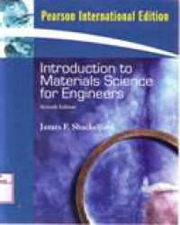 INTRODUCTION TO MATERIALS SCIENCE FOR ENGINEERS