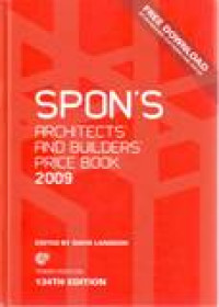 SPON'S ARCHITECTS AND BUILDERS PRICE BOOK