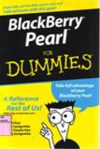 BLACKBERRY PEARL FOR DUMMIES