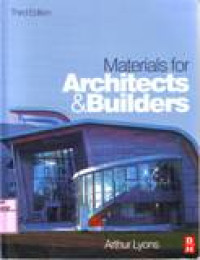 MATERIALS FOR ARCHITECTS & BUILDERS