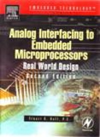 ANALOG INTERFACING TO EMBEDDED MICROPROCESSORS