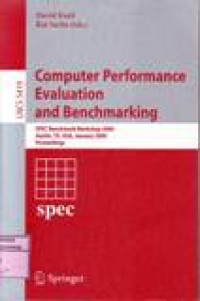 COMPUTER PERFORMANCE EVALUATION AND BENCHMARKING