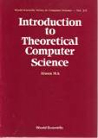 INTRODUCTION TO THEORETICAL COMPUTER SCIENCE