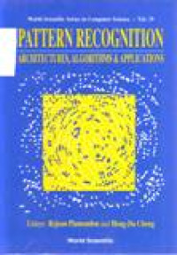 PATTERN RECOGNITION ARCHITECTURES, ALGORITHMS & APPLICATIONS VOL 29