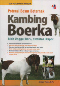 POTENSI BESAR BETERNAK KAMBING BOERKA